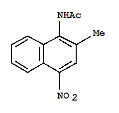 N-(2-甲基-4-硝基萘-1-基)乙酰胺