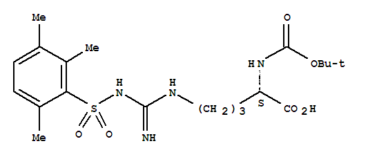 N2-(叔丁氧羰基)-N5-(亚氨基(((2,3,6-三甲基苯基)磺酰基)氨基)甲基)-L-鸟氨酸