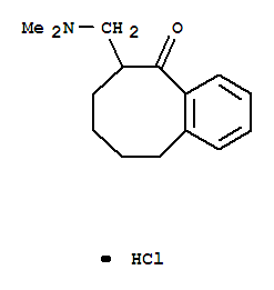 5(6H)-苯并环辛烯酮,  7,8,9,10-四氢-6-((二甲氨基)甲基 )-,  盐酸