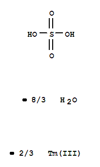 硫酸铥,八水