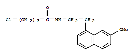 4-氯-N-[2-(7-甲氧基-1-萘基)乙基]-丁酰胺