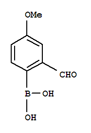 4-甲氧基-2-甲酰基苯硼酸; 2-醛基-4-甲氧基苯硼酸