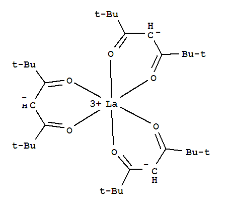 (2,2,6,6-四甲基-3,5-庚二酮酸)锂(14319-13-2)