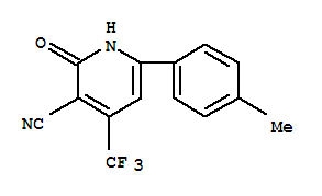 1,2-二氢-6-(4-甲基苯基)-2-氧代-4-(三氟甲基)-3-吡啶甲腈