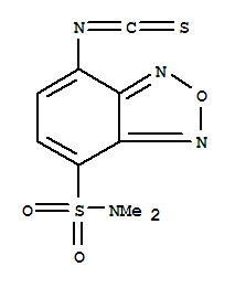 DBD-NCS [=4-(<i>N</i>,<i>N</i>-二甲基氨磺酰)-7-异硫氰酸基-2,1,3-苯并恶二唑] [用于高效液相色谱标记和埃德曼降解法]