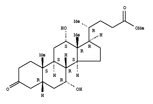 methyl 7alpha,12alpha-dihydroxy-3-oxo-5beta-cholan-24-oate