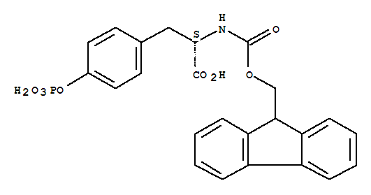 Fmoc-O-磷酸基-L-酪氨酸; N-芴甲氧羰基-O-磷酸基-L-酪氨酸