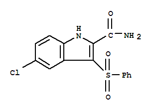 6-氯-1-(苯基磺酰基)-1H-吲哚-3-羧酰胺