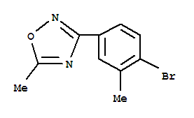 3-(4-溴-3-甲基苯基)-5-甲基-1,2,4-噁二唑