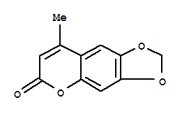 4-甲基-6,7-亚甲基二氧代香豆素