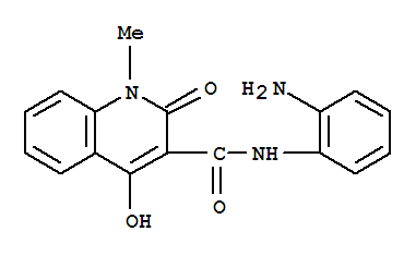4-羟基-1-甲基-2-氧代-1,2-二氢喹啉-3-羧酸(2-氨基苯基)-胺