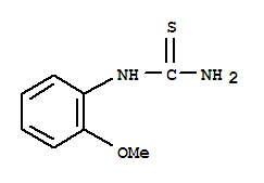 2-甲氧基苯基硫脲; 1-(2-甲氧苯基)-2-硫脲