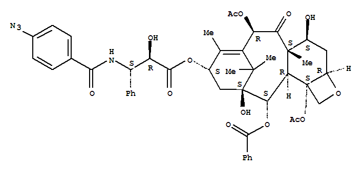 N-(4-叠氮基苯甲酰基)-N-去苯甲酰基紫杉醇