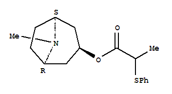 3-(8-甲基-8-氮杂双环[3.2.1]辛烷-3-基)-2-苯硫基丙酸