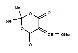 5-(甲氧亚甲基)-2,2-二甲基-1,3-二氧杂环已烷-4,6-二酮