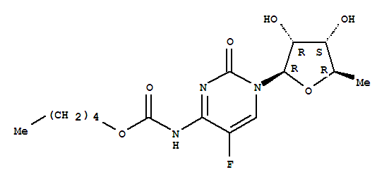 5-脱氧-5-氟-N-[(戊氧基)羰基]-胞嘧啶核甙