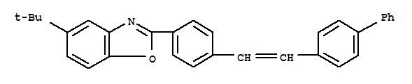 2-[4-(2-[1,1'-联苯基]-4-基乙烯基)苯基]-5-叔-丁基苯并噁唑