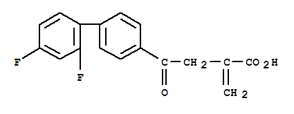 4-[4-(2,4-二氟苯基)苯基]-2-亚甲基-4-氧代丁酸