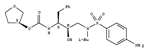 (S)-四氢呋喃-3-基((2S,3R)-4-(4-氨基-N-异丁基苯磺胺基)-3-羟基-1-苯基丁烷-2-基)氨基甲酸酯