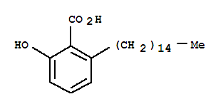 2-羟基-6-十五基苯甲酸
