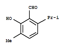 2-羟基-6-异丙基-甲基苯甲醛