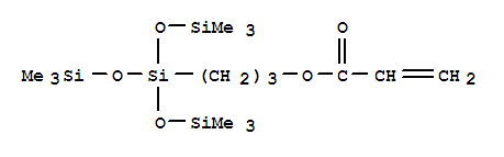 3-(1,1,1,5,5,5-六甲基-3-((三甲基甲硅烷基)氧基)三硅氧烷-3-基)丙烯酸丙酯
