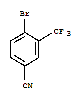 3-三氟甲基-4-溴苯腈(1735-53-1)