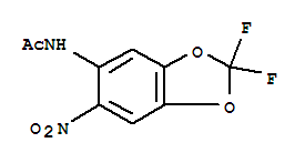 N-(2,2-二氟-6-硝基-1,3-苯并二氧戊环-5-基)乙酰胺