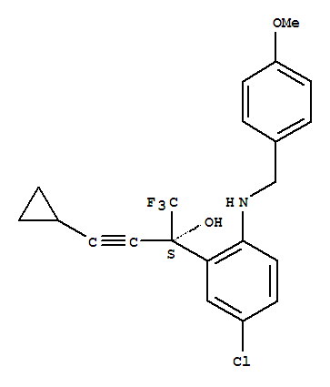 (S)-5-氯-alpha-(环丙基乙炔基)-2-[((4-甲氧基苯基)甲基)氨基]-alpha-(三氟甲基)苯甲醇