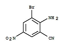 2-氨基-3-溴-5-硝基苯甲腈