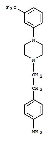 4-[2-[4-[3-(三氟甲基)苯基]-1-哌嗪基]乙基]苯胺
