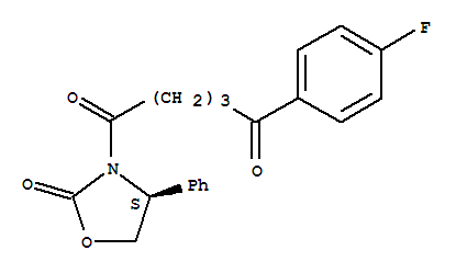 (4S)-3-(5-(4-氟苯基)-1,5-二氧代戊基)-4-苯基-2-恶唑烷酮