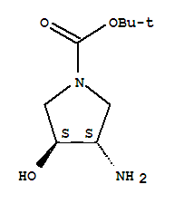 (3S,4S)-3-氨基-4-羟基吡咯烷-1-甲酸叔丁酯