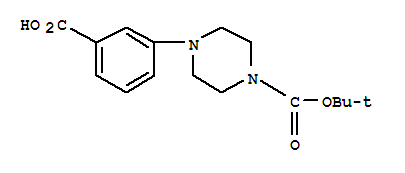3-(4-Boc-哌嗪-1-基苯甲酸