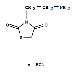 2,4-四氢噻唑二酮,3-(2-氨基乙基)-, 盐酸盐 (1:1)