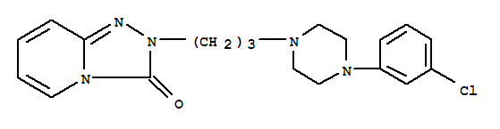 2-[3-[4-(3-氯苯基)-1-哌嗪基]丙基]-1,2,4-三唑[4,3-a]吡啶-3(2H)-酮