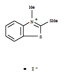 3-甲基-2-(甲硫基)-苯并噻唑鎓碘化物(1:1)