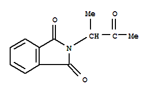 2-(1-甲基-2-氧代丙基)-1H-异吲哚-1,3-(2H)-二酮; N-(1-甲基-2-氧代丙基)酞酰亚胺; N-(1-甲基-2-氧代丙基)邻苯二甲酰亚胺
