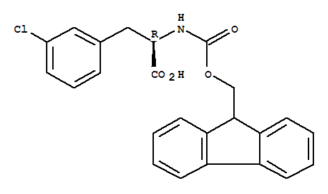 N-(9-芴甲氧羰酰基)-D-3-氯苯丙氨酸
