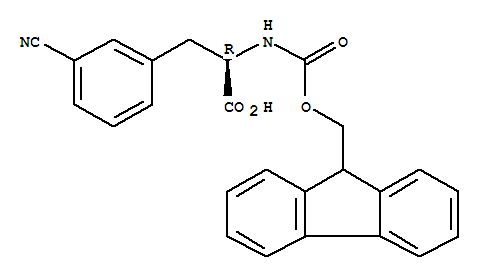 Fmoc-D-3-氰基苯丙氨酸; N-芴甲氧羰基-D-3-氰基苯丙氨酸