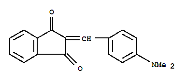 2-[[4-(二甲基氨基)苯基]亚甲基]-1H-茚-1,3(2H)-二酮