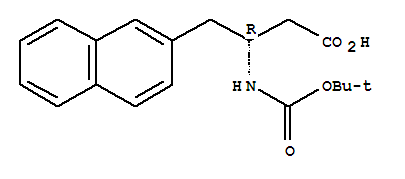 (R)-3-(Boc-氨基)-4-(2-萘基)丁酸
