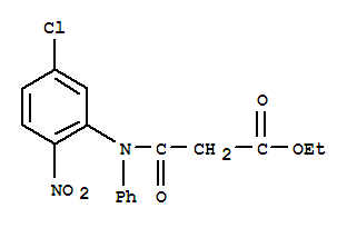 N-(CABETOXY乙酰基)-5-氯-2-硝基DE苯基胺 [ CLOB氮杂M INTERME二ATE ]