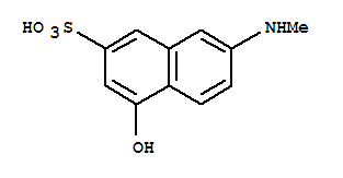 7-甲氨基-4-羟基-2-萘磺酸