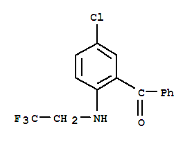 2-[N-(2,2,2-三氟乙基)氨基]-5-氯苯甲酮