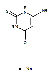 2,3-二氢-6-甲基-2-硫酮嘧啶-4(1H)-酮单钠盐