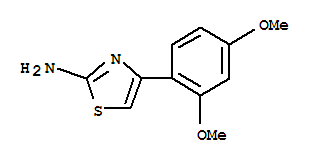 4-(2,4-二甲氧基苯基)-噻唑-2-胺