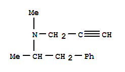 N-甲基-N-(1-苯基丙烷-2-基)丙-2-炔-1-胺