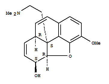 (3S,3aR,9aR,9bS)-9b-[2-(二甲氨基)乙基]-5-甲氧基-3,3a,9a,9b-四氢菲并[4,5-bcd]呋喃-3-醇