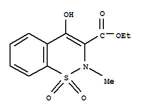 4-羟基-2-甲基-2H-1,2-苯并噻嗪-3-甲酸乙酯 1,1-二氧化物